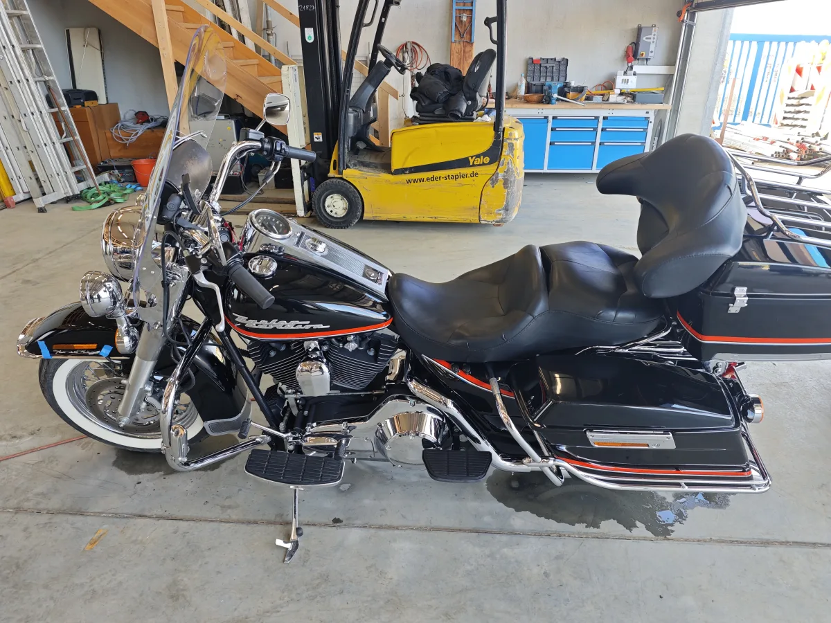 Harley Davidson Road King nachher